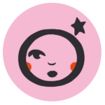 Mogigi Logomark Round Pink