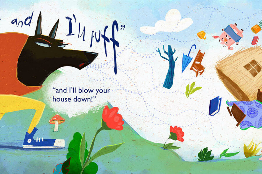 Big Bad Wolf, Huff & Puff